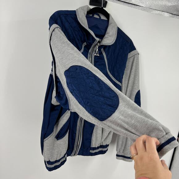 Vintage Otello Pelle Retro Wind Jacket Full Zippered Lined Pockets Women Small - Picture 9 of 9